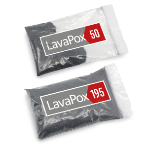 lavapox steentjes 50 en 195 op 1 beeld